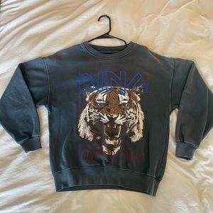 ANINE BING Tiger Sweatshirt - XS